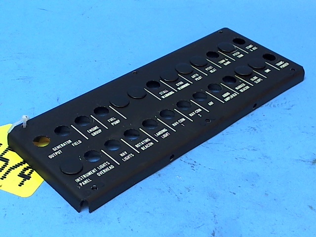 99667-05 Piper - COVER ASSEMBLY - Circuit breaker panel black